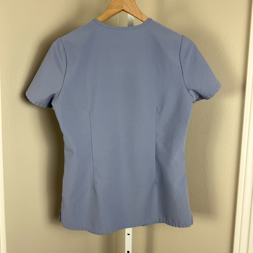 Figs Technical Collection Vapor Blue Space Dye Catarina One Pocket Scrub Size XS - Picture 3 of 4